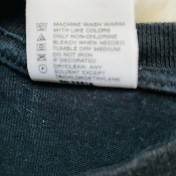 Anvil Black 100% Cotton Mens Dominate Domineight 2008 Tee Shirt Size Large - Picture 5 of 5